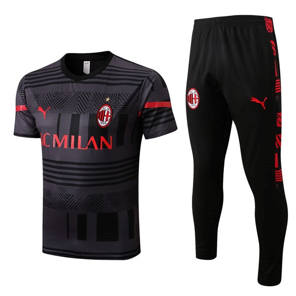 Camiseta AC Milan Conjunto Completo 2022/2023 Gris